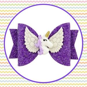🦄New🦄 2/$10🦄Unicorn Bowknot Hairpin🦄